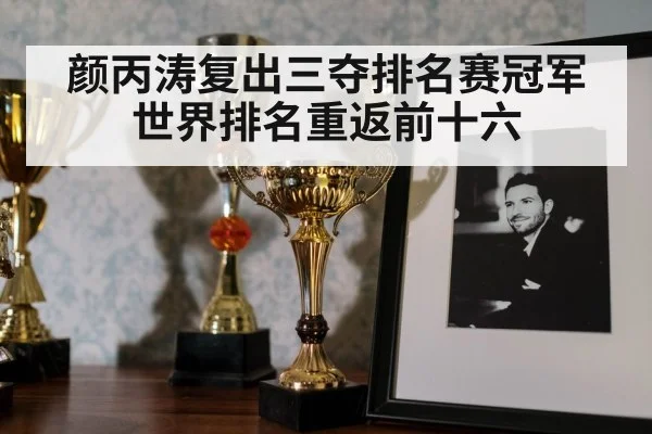颜丙涛复出三夺排名赛冠军 世界排名重返前十六